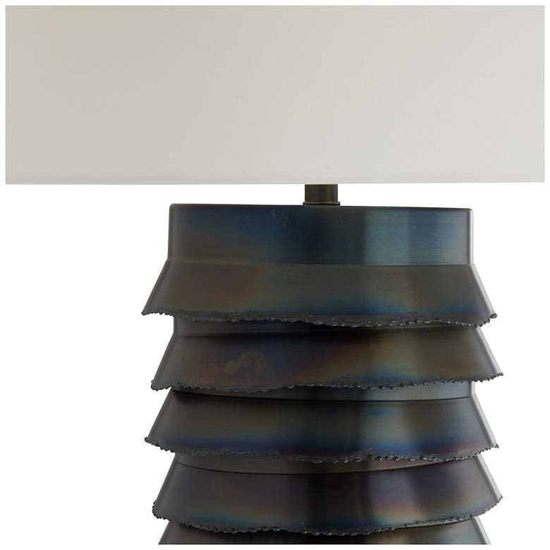Image 6 Arteriors Frasier Iron Lamp Burnt Iron more views