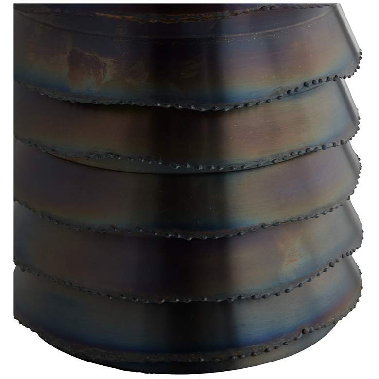 Image 7 Arteriors Frasier Iron Lamp Burnt Iron more views