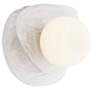 2_Arteriors  Freeney Sconce 10" Opal White