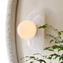 1_Arteriors  Freeney Sconce 10" Opal White
