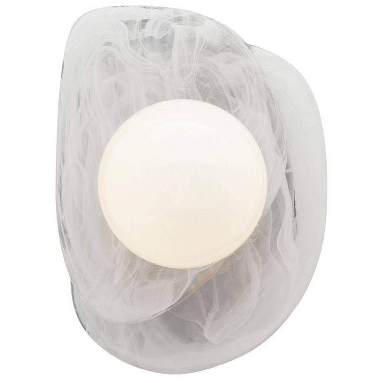 Image 3 Arteriors  Freeney Sconce 10" Opal White more views