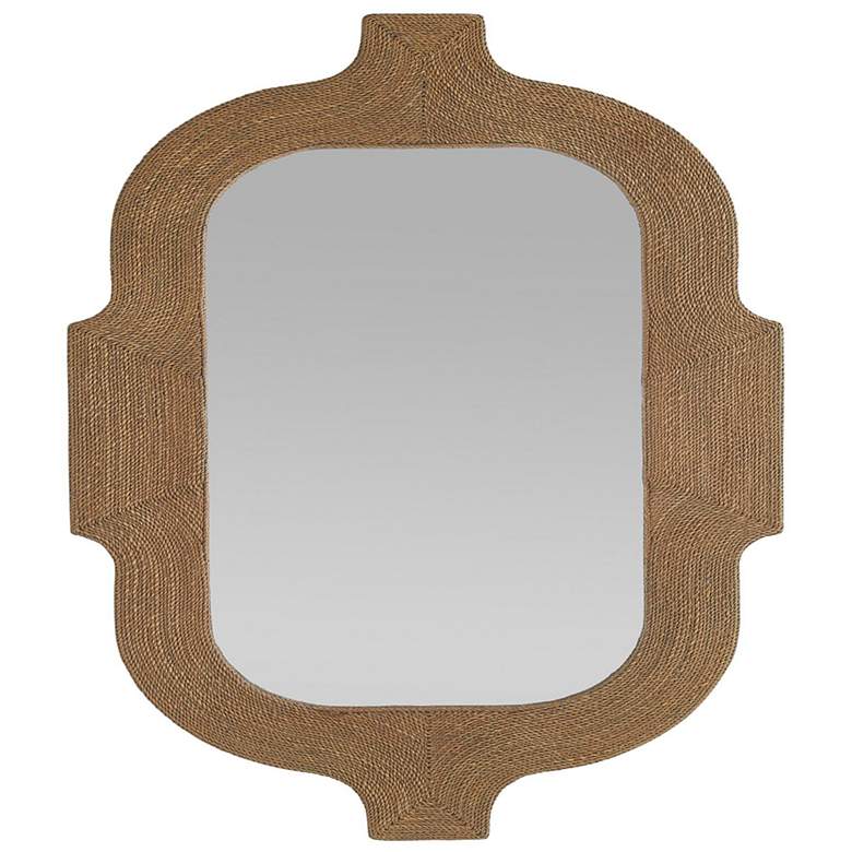 Image 2 Arteriors Freeport Mirror Tobacco Stained