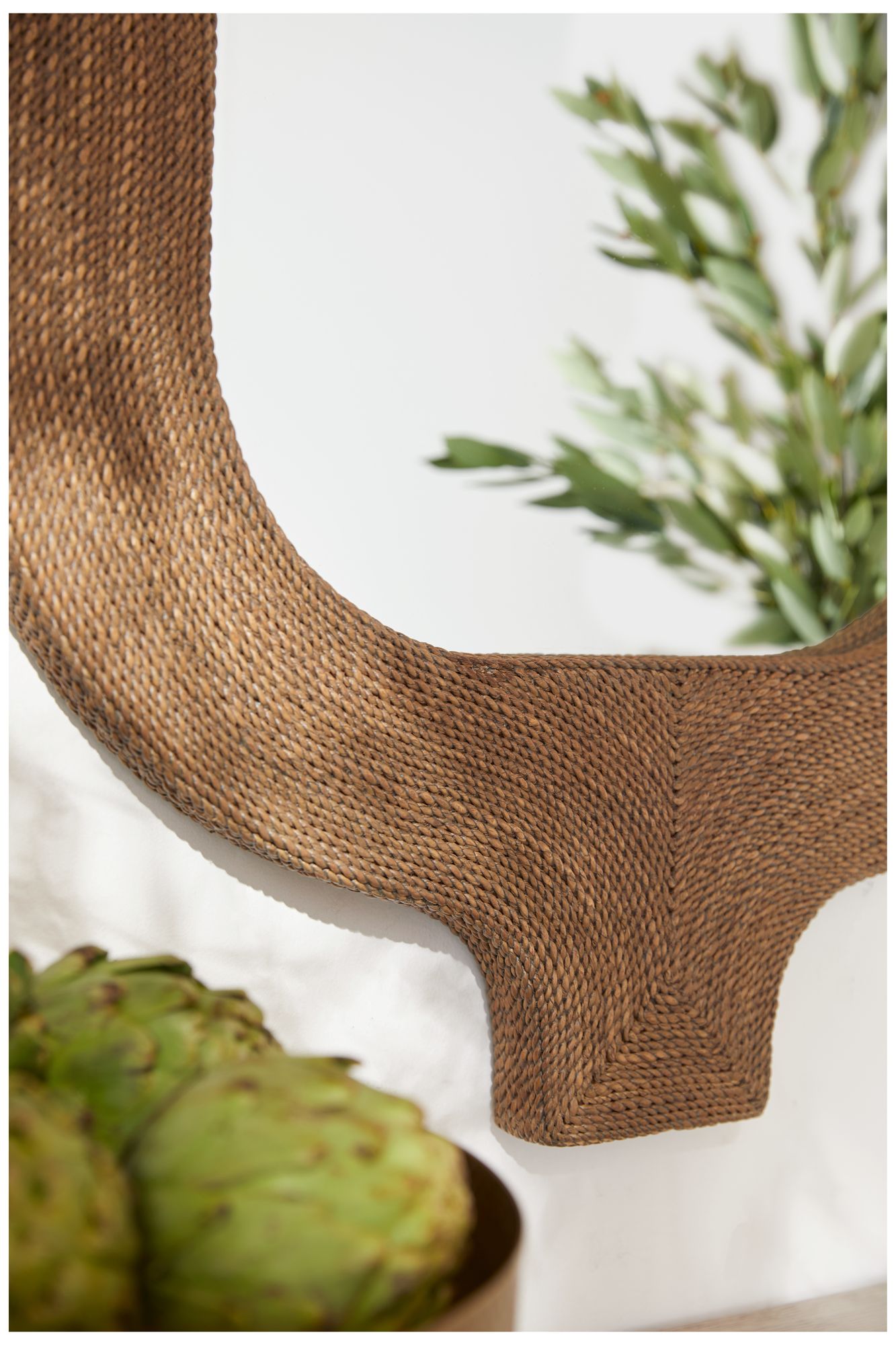 Arteriors  Freeport Mirror Tobacco Stained