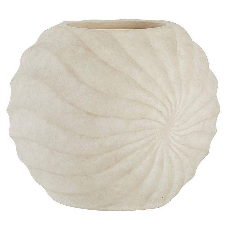 Image 1 Arteriors Fullbright Vase Eggshell