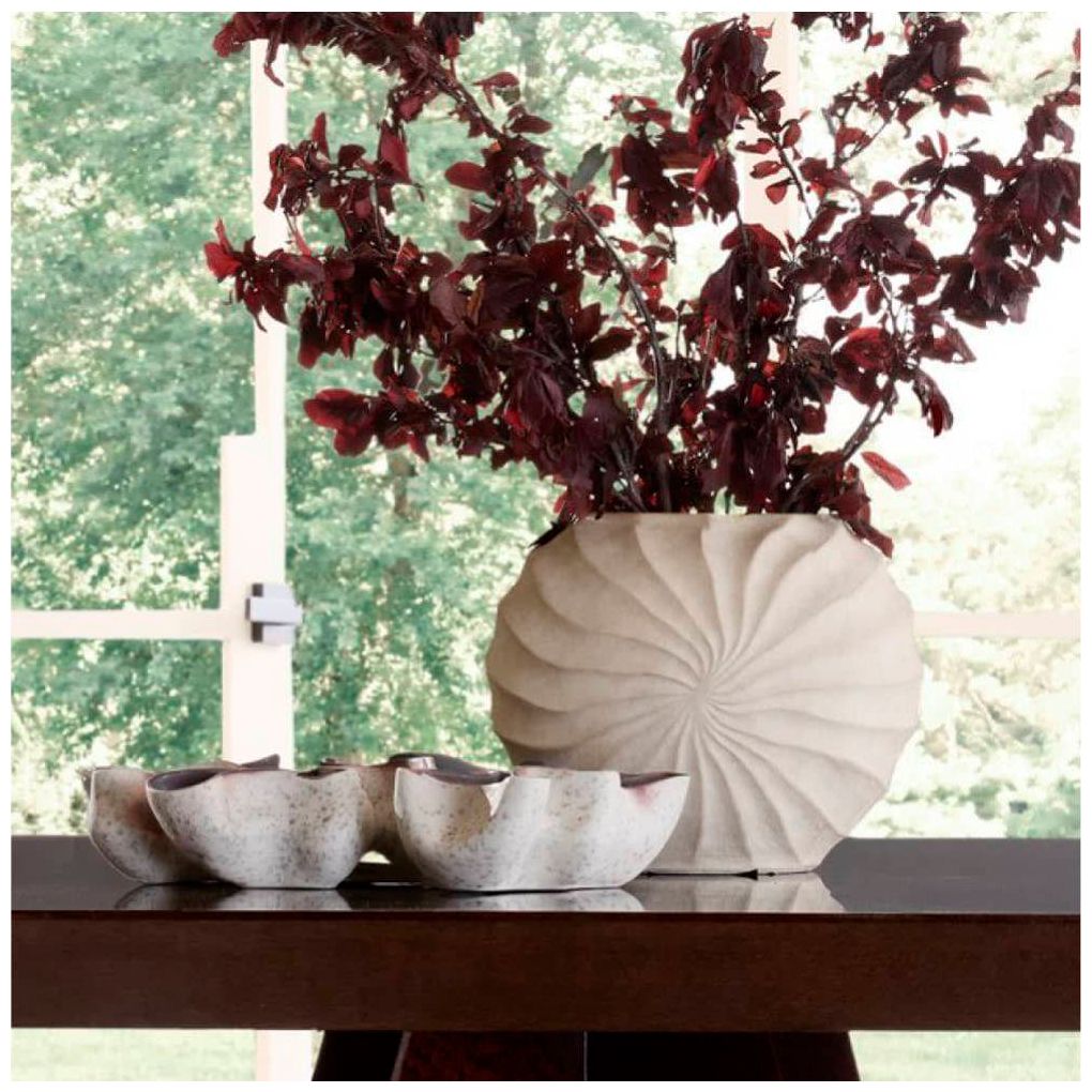Arteriors  Fullbright Vase Eggshell
