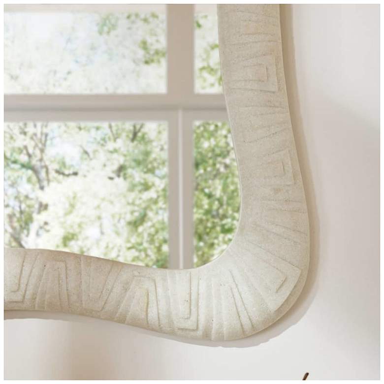 Image 7 Arteriors Fuller Mirror Ivory more views