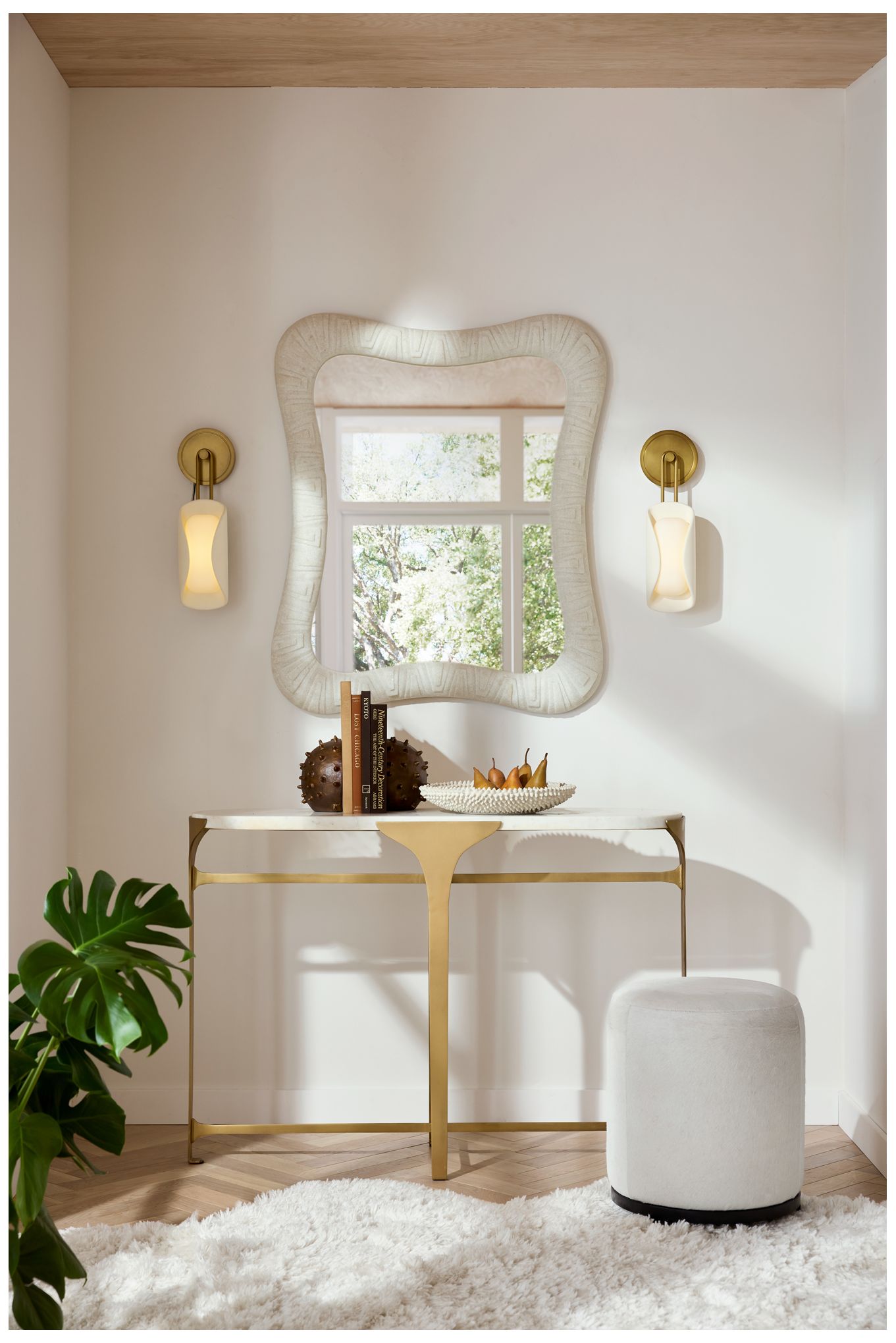 Arteriors  Fuller Mirror Ivory