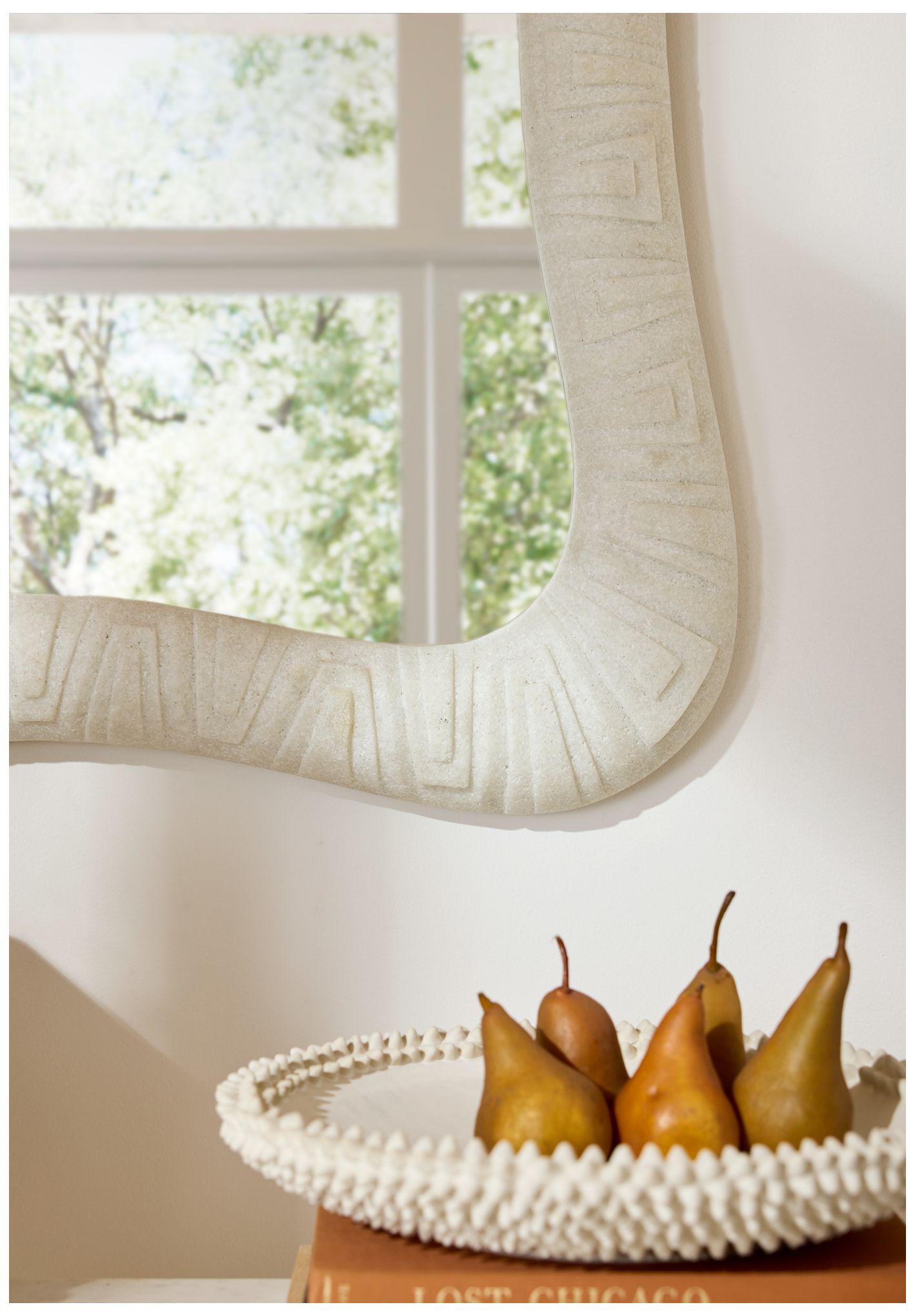 Arteriors  Fuller Mirror Ivory
