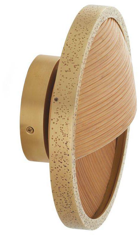 Arteriors  Garland Sconce 9" Natural Antique Brass