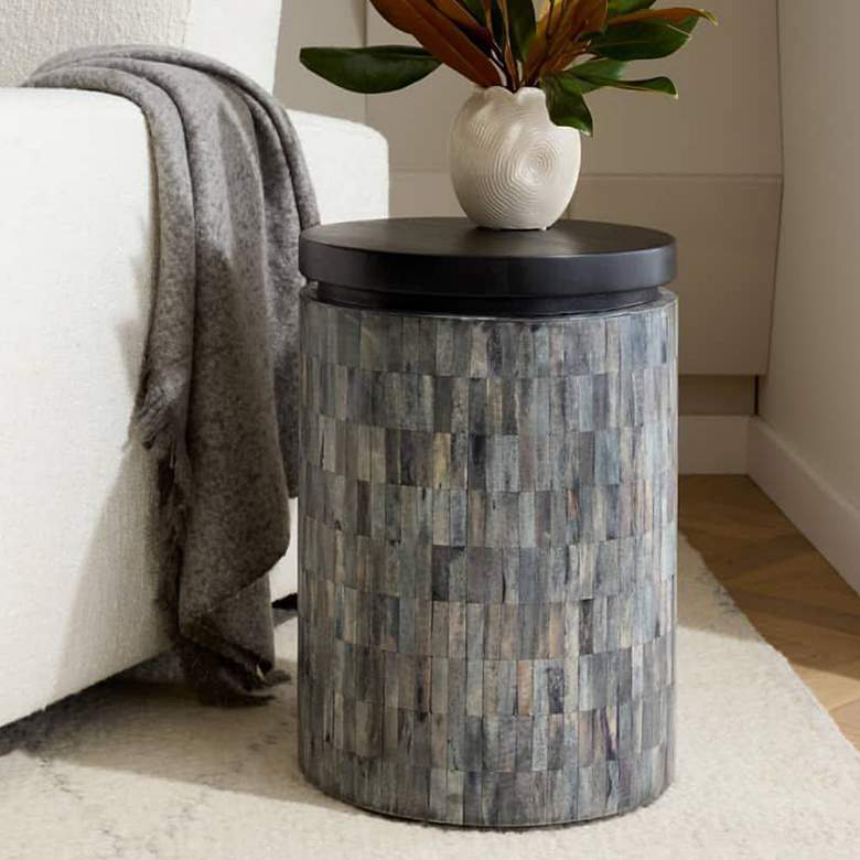 Image 1 Arteriors Garner Accent Table Ebony
