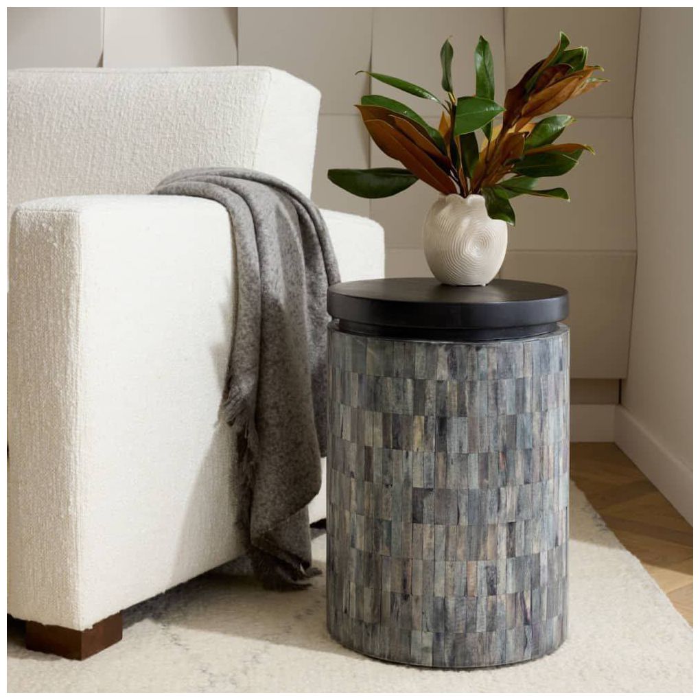 Arteriors  Garner Accent Table Ebony