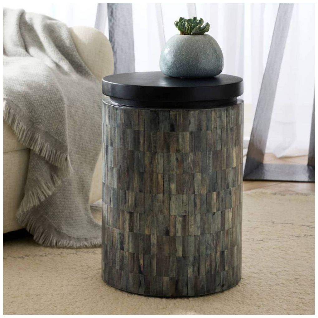 Arteriors  Garner Accent Table Ebony