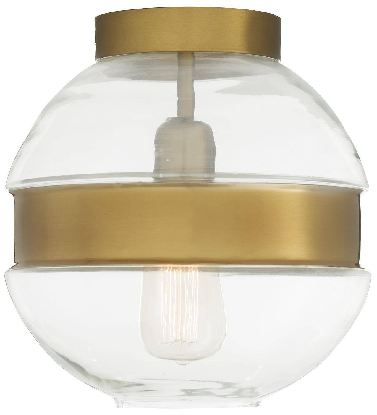 Image 2 Arteriors Garrison Small Flush Mount 11" Clear