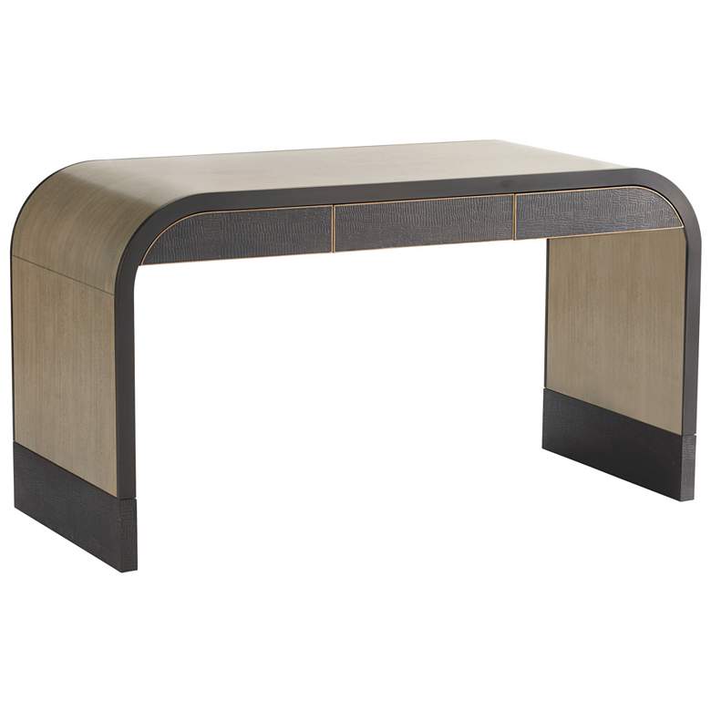 Image 1 Arteriors Gaston Desk Chamois Gray