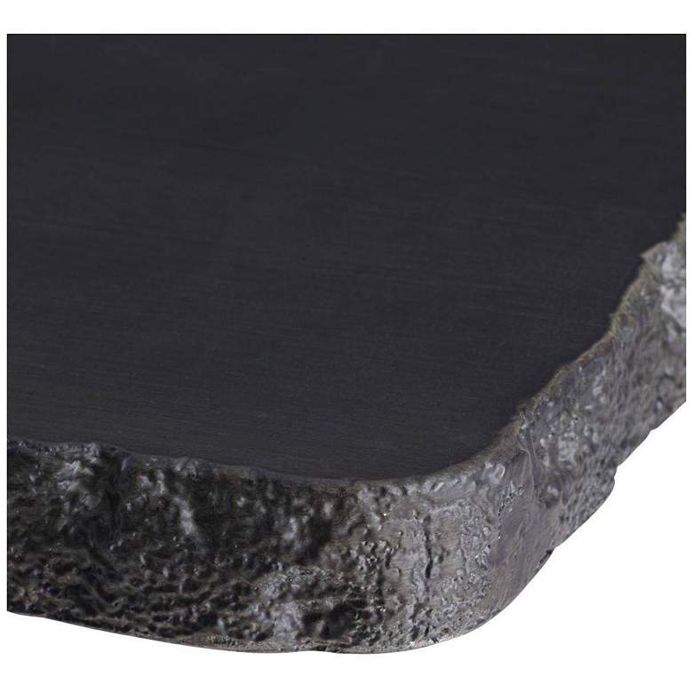 Image 5 Arteriors Gemini Outdoor Dining Table Matte Carbon more views