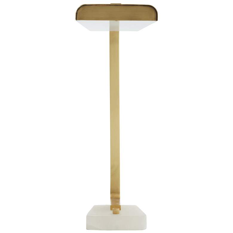 Image 4 Arteriors Genevieve Iron Desk Lamp Antique Brass more views