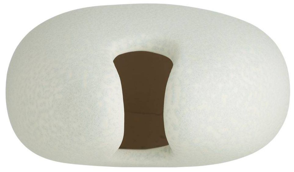 Image 7 Arteriors  Genovia Vase White Mint Reactive more views