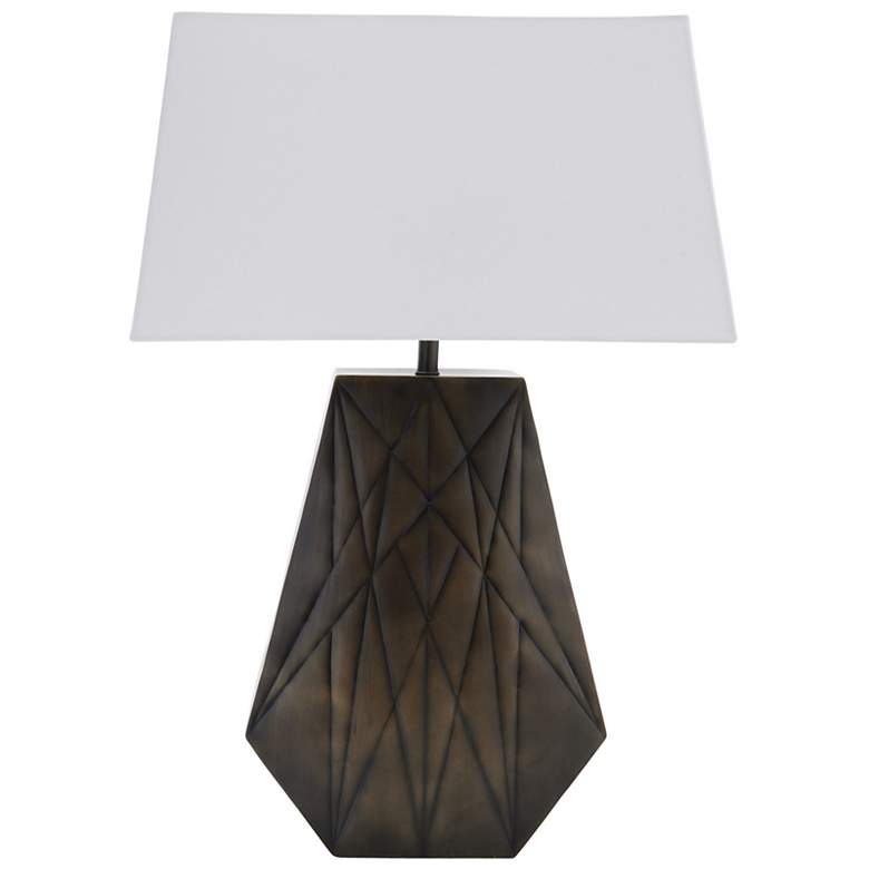 Image 4 Arteriors Gentry Iron Lamp Bronze more views