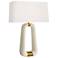 Arteriors Gianni Ricestone Composite Lamp Ivory