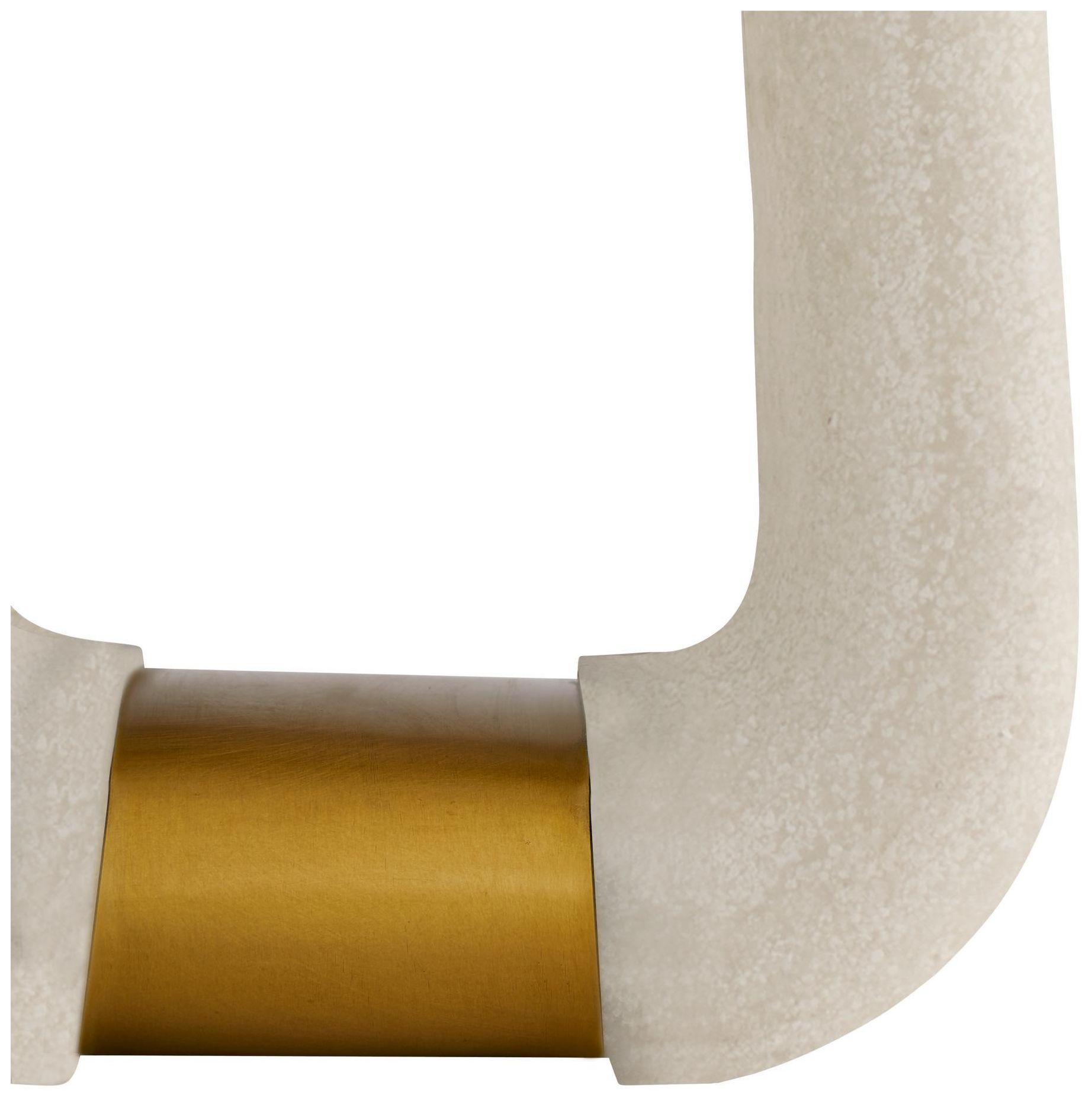 Arteriors Gianni Ricestone Composite Lamp Ivory