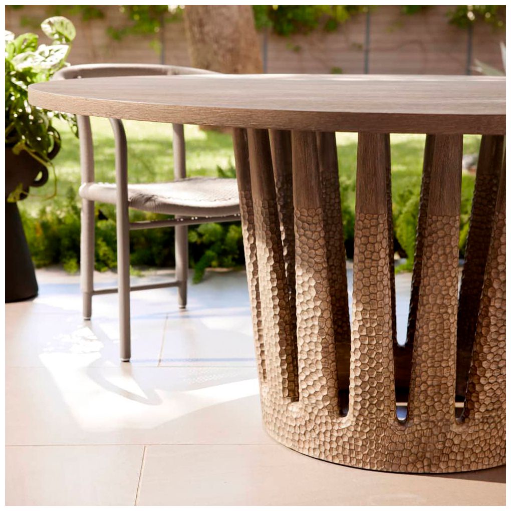 Arteriors  Gilman Outdoor Dining Table Kona