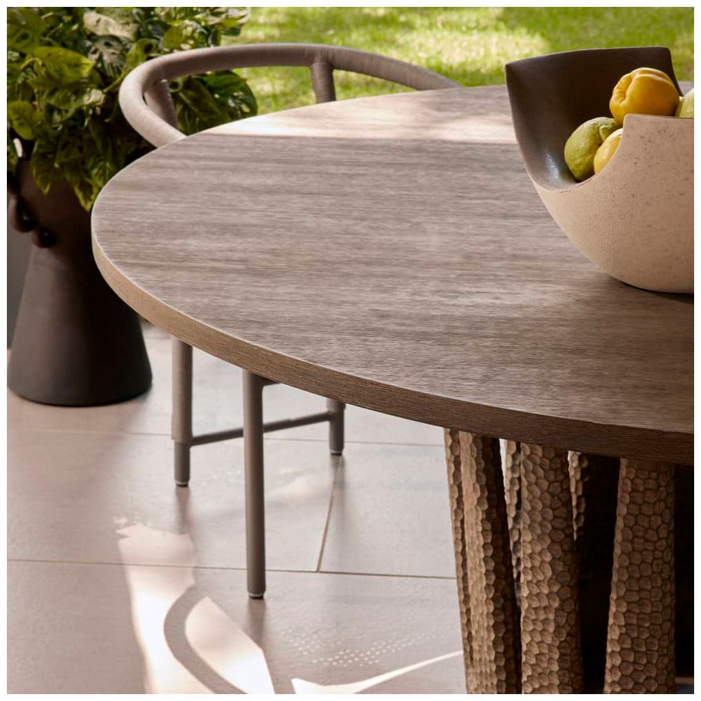 Arteriors  Gilman Outdoor Dining Table Kona