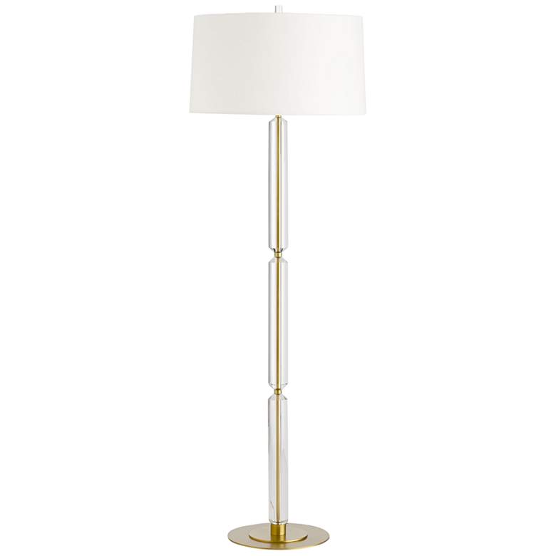 Image 2 Arteriors Gio Floor Lamp Clear Crystal