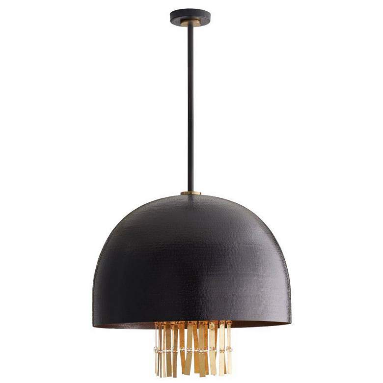 Image 2 Arteriors Giraldo Pendant 24" English Bronze more views