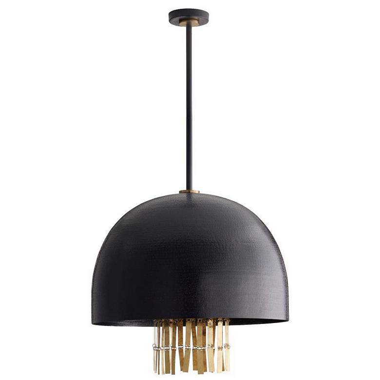Image 3 Arteriors Giraldo Pendant 24" English Bronze more views