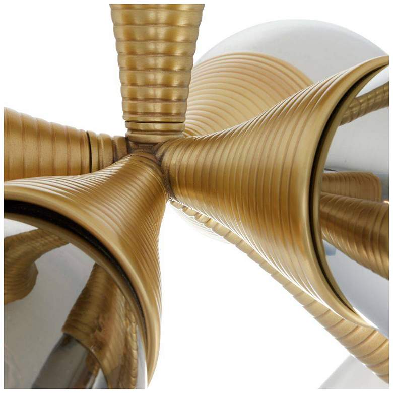 Image 7 Arteriors  Giselle Flush Mount 24" Smoke Luster more views