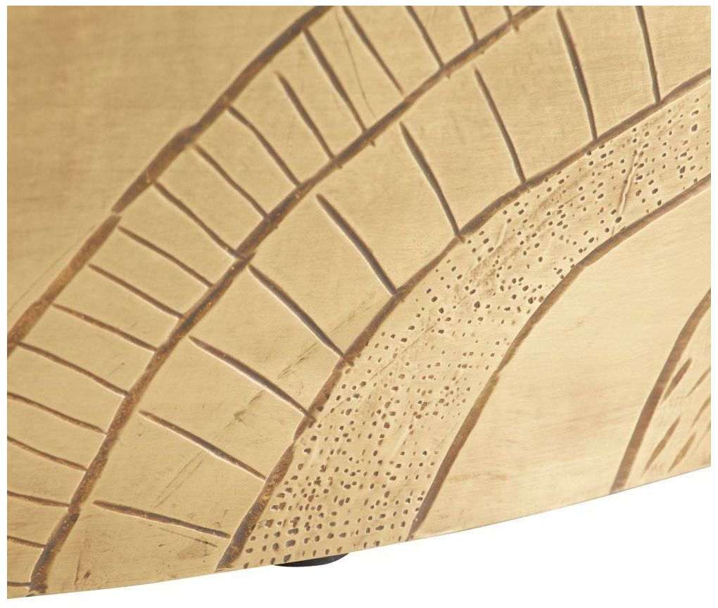 Arteriors  Glasgow Coffee Table Antique Brass