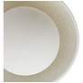 6_Arteriors Glaze Multipoint Ivory Crackle Flush Mount Blackened Steel more views