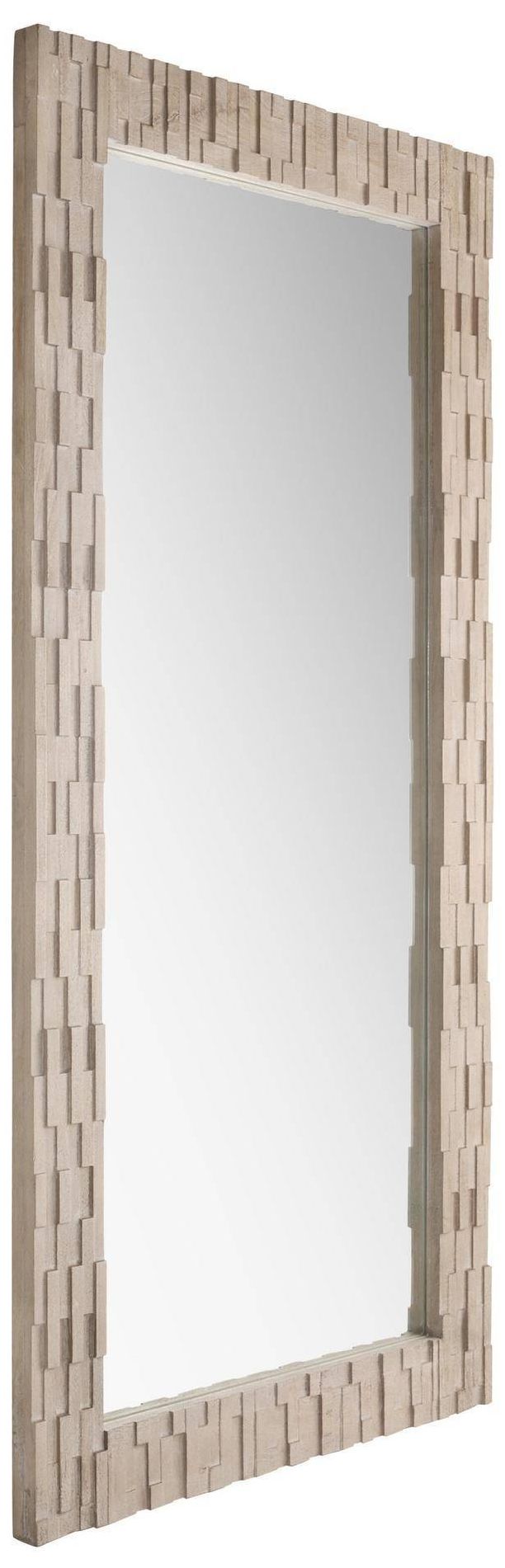 Image 2 Arteriors Goldcrest Full Length Mirror Limewash more views