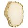 Arteriors  Grace Sconce 7.5" White Antique Brass