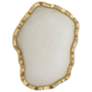 4_Arteriors  Grace Sconce 7.5" White Antique Brass more views