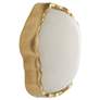 Arteriors  Grace Sconce 7.5" White Antique Brass