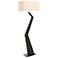Arteriors Graceland Resin Floor Lamp Ebony