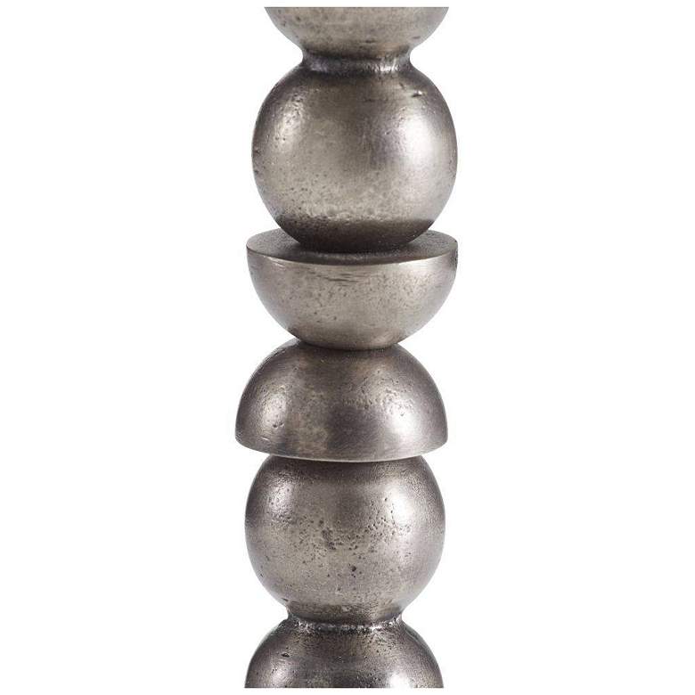 Image 3 Arteriors Grady Drink Table Vintage Nickel more views