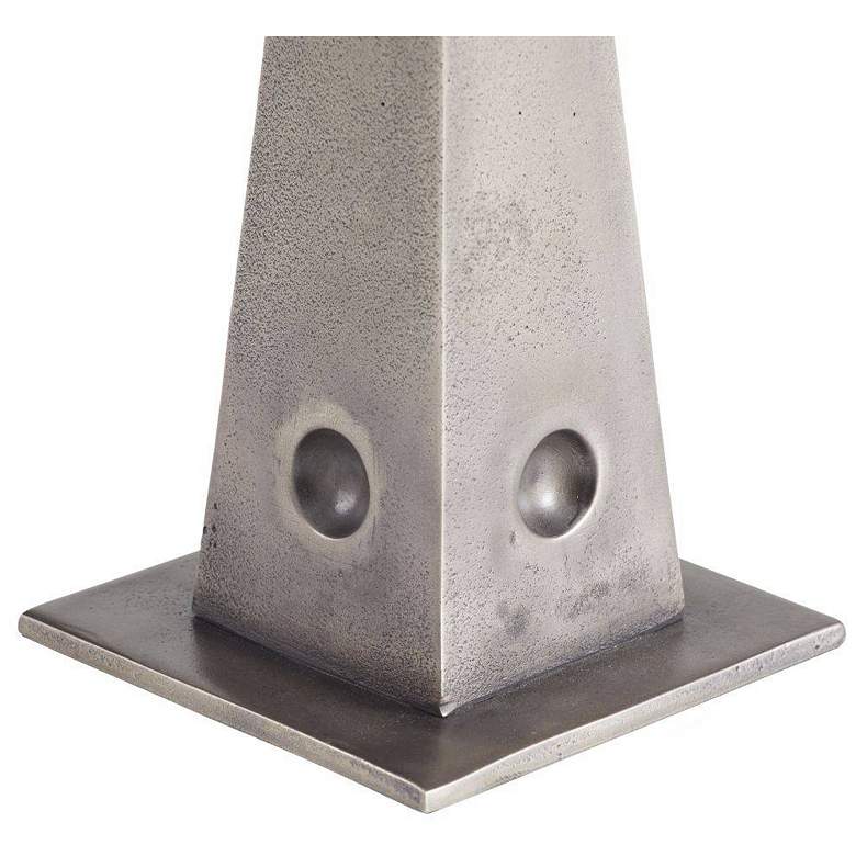 Image 5 Arteriors Grady Drink Table Vintage Nickel more views