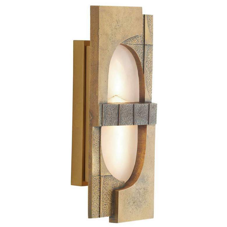 Image 3 Arteriors Graham Sconce 18" Antique Brass more views