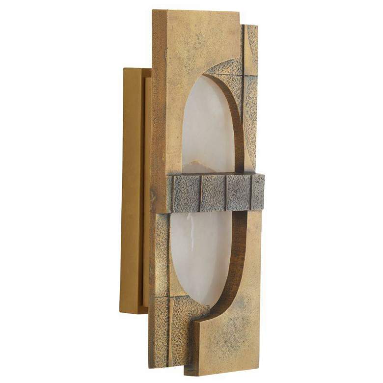 Image 4 Arteriors Graham Sconce 18" Antique Brass more views
