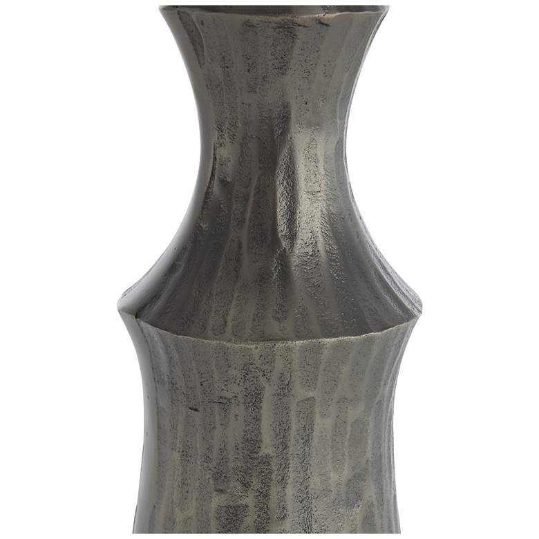 Image 6 Arteriors Grainger Cast Aluminum Lamp Graphite more views