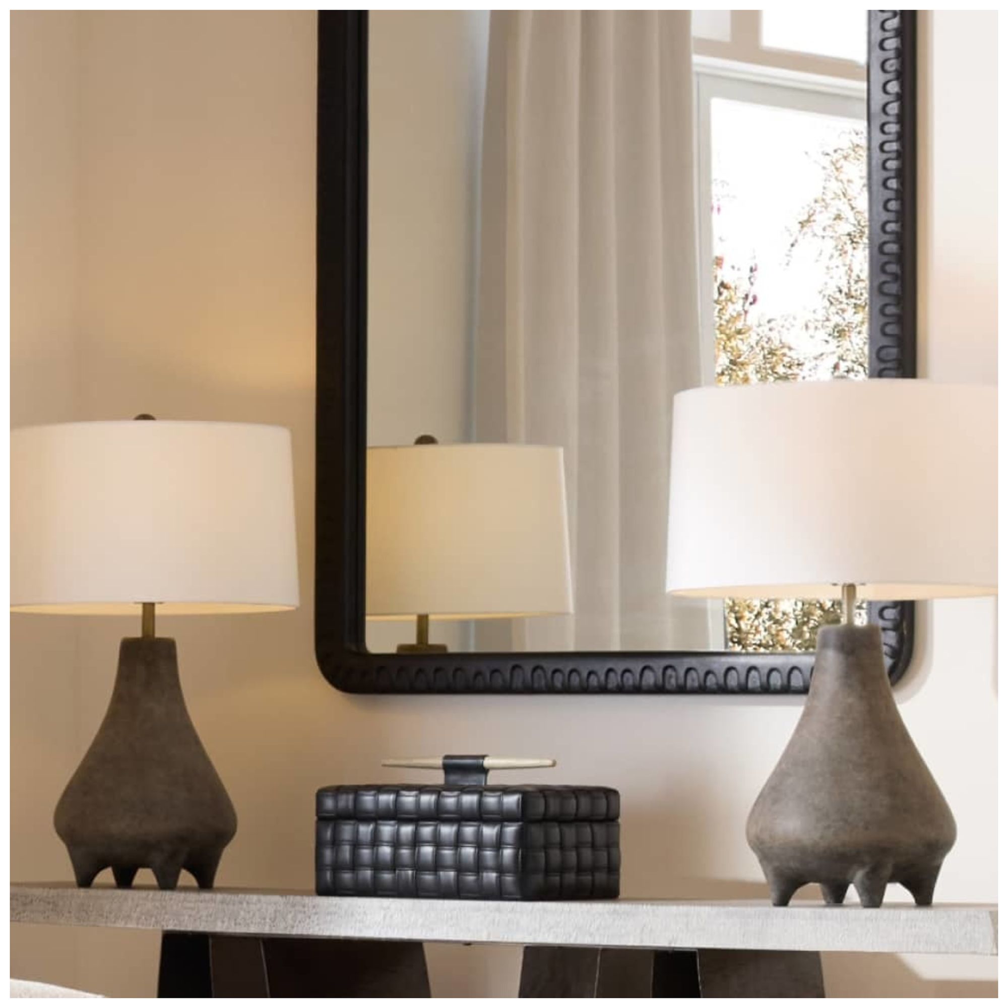 Arteriors Granada Terracotta Lamp Rhino