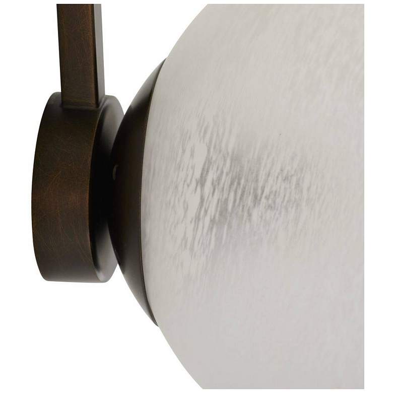 Image 7 Arteriors  Greensboro Sconce 16"  Swirl English Bronze more views