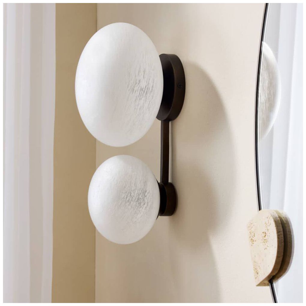 Arteriors  Greensboro Sconce 16"  Swirl English Bronze