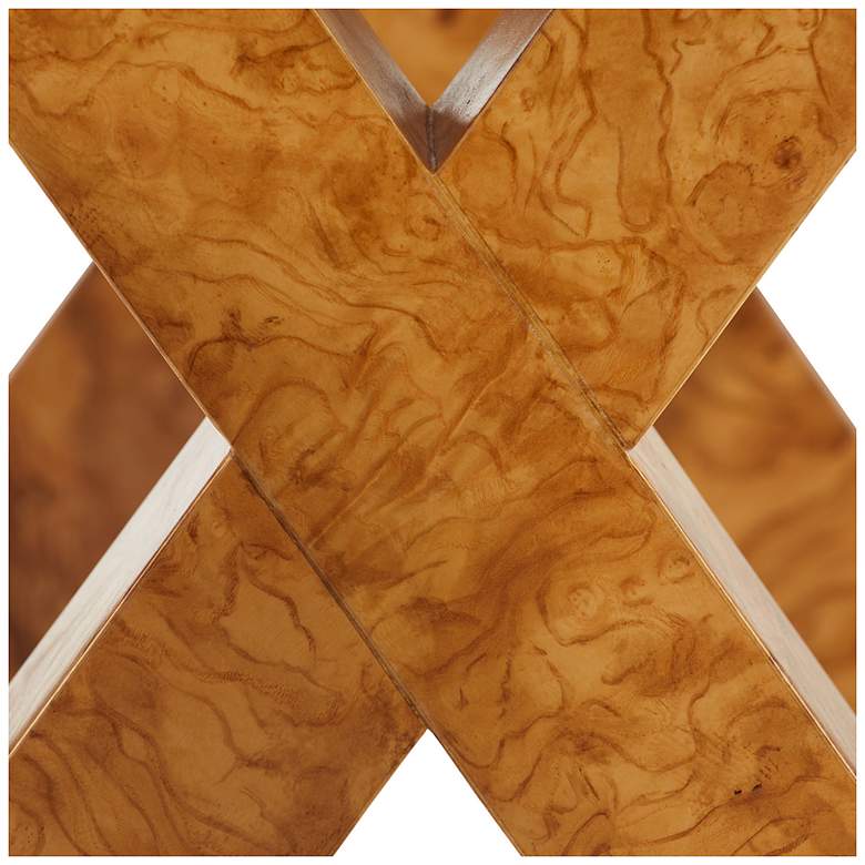 Image 5 Arteriors Greer End Table Blonde Burl more views
