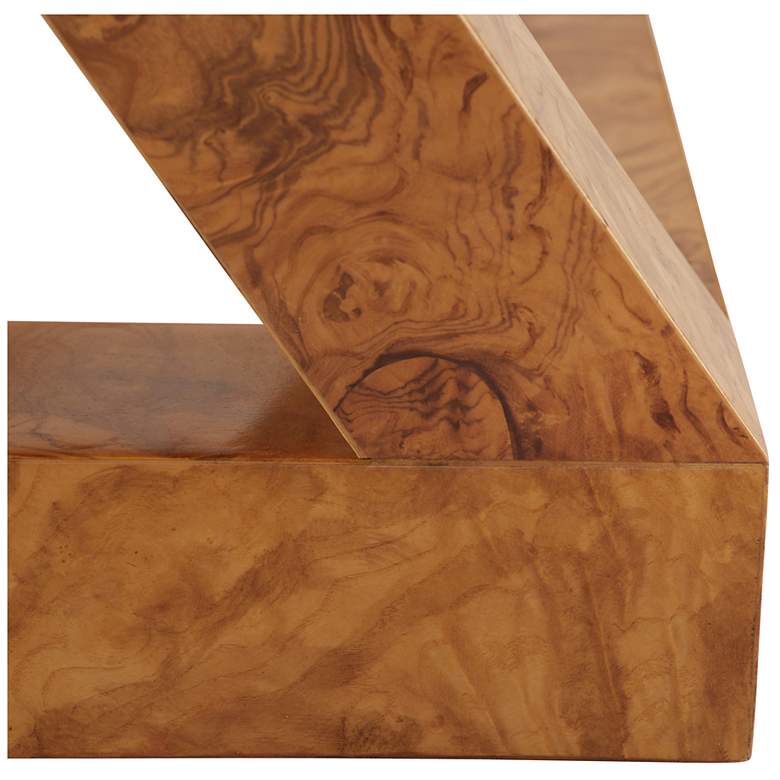 Image 6 Arteriors Greer End Table Blonde Burl more views
