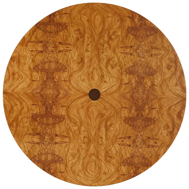Image 7 Arteriors Greer End Table Blonde Burl more views