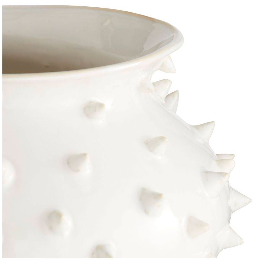 Image 4 Arteriors  Grenell Short Vase Ivory Crackle more views