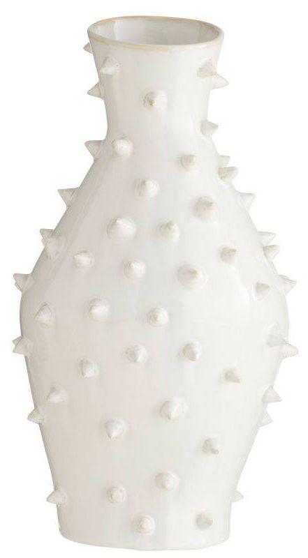 Image 2 Arteriors  Grenell Tall Vase Ivory Crackle more views